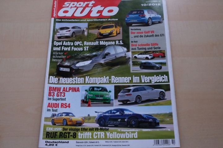 Deckblatt Sport Auto (10/2012)